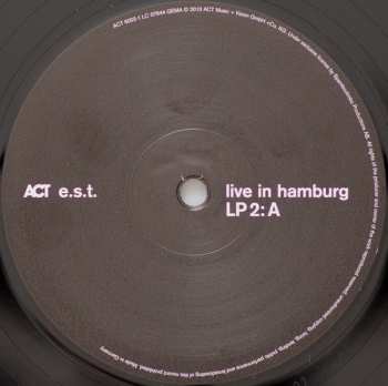 4LP/Box Set E.S.T.: Live In Hamburg LTD 77444