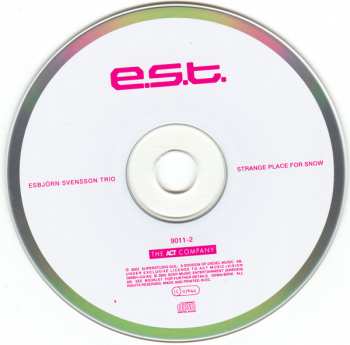 CD E.S.T.: Strange Place For Snow 233718