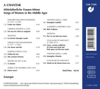 CD Estampie: A Chantar - Lieder Der Frauen-Minne 479293