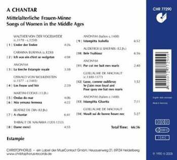 CD Estampie: A Chantar - Lieder Der Frauen-Minne 479293