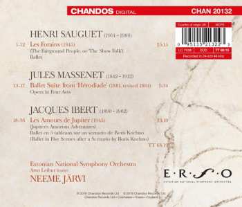 CD Estonian National Symphony Orchestra: French Music For Ballet 463963
