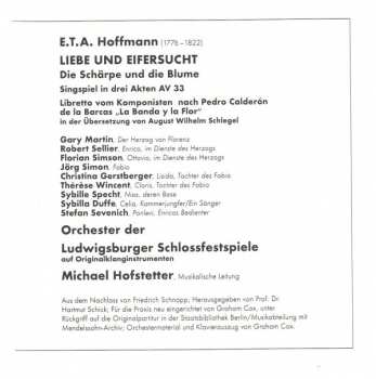 2CD E.T.A. Hoffmann: Liebe Und Eifersucht 121375