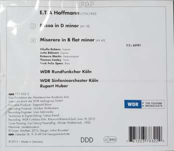 CD E.T.A. Hoffmann: Missa ● Miserere 117885