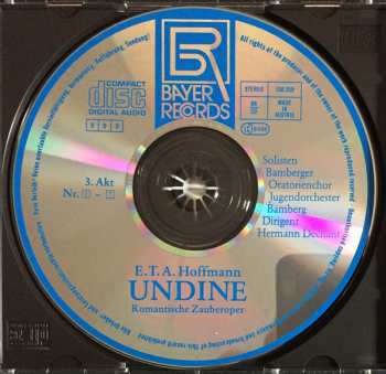 3CD E.T.A. Hoffmann: Undine (Romantische Zauberoper) 323205