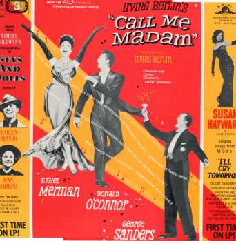 Album Ethel Merman: Call Me Madam, Guys And Dolls, I'll Cry Tomorrow