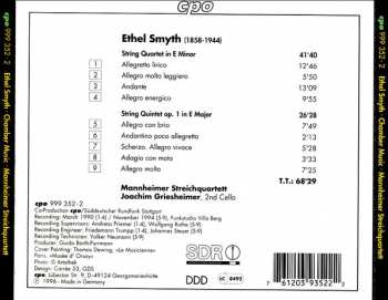 CD Mannheimer Streichquartett: String Quartet - String Quintet
