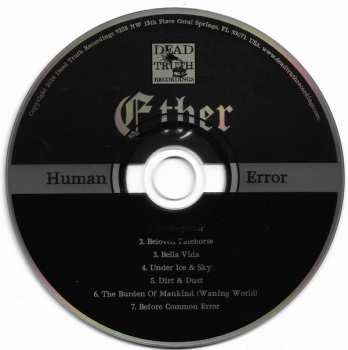 CD Ether: Human Error DIGI 250800