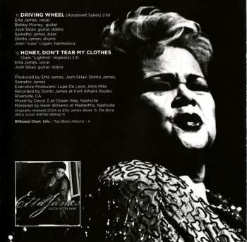 CD Etta James: Blues To The Bone 389812