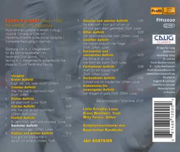 CD Eugen D'Albert: Die Abreise 289084