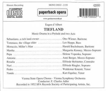 2CD Eugen D'Albert: Tiefland 301549