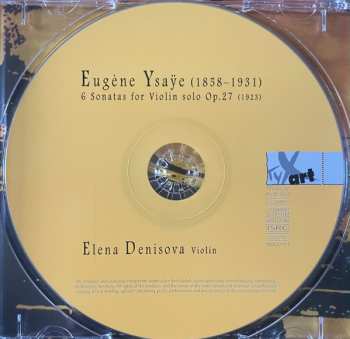 CD Eugene Ysaye: 6 Sonatas For Violin Solo Op. 27 510205