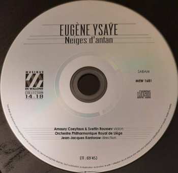CD Eugene Ysaye: Neiges D'Antan 319378