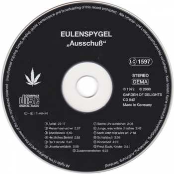 CD Eulenspygel: Ausschuß 318698