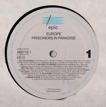 LP Europe: Prisoners In Paradise 543055