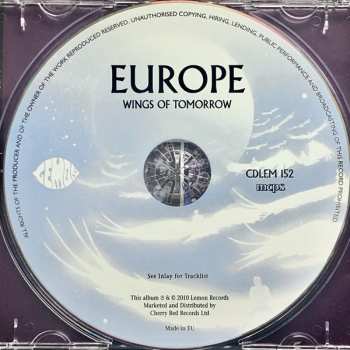 CD Europe: Wings Of Tomorrow 118025