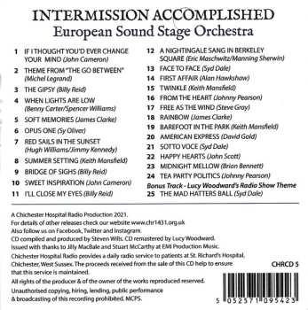 CD The European Sound Stage Orchestra: Intermission Accomplished 489640