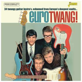 CD Various: Eurotwang! 34 Twangy Guitar Instro's, Exhumed From Wurope's Deepest Vaults... 534251