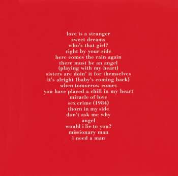 CD Eurythmics: Greatest Hits