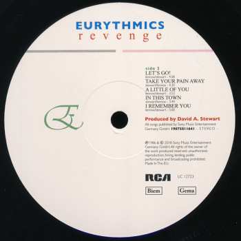LP Eurythmics: Revenge 30384