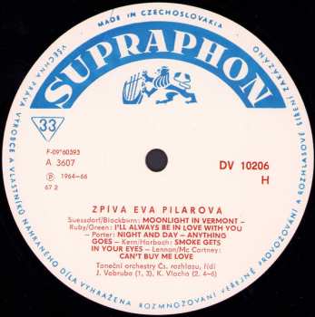 LP Eva Pilarová: Zpívá Eva Pilarová 433778