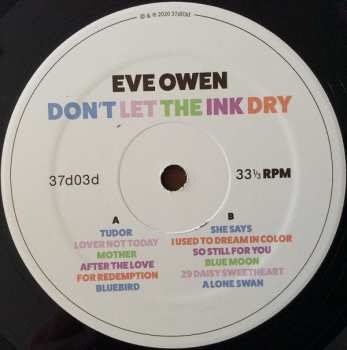LP Eve Owen: Don't Let the Ink Dry 10116