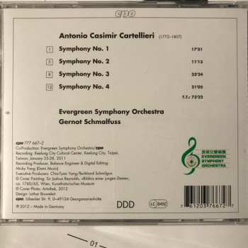 CD Evergreen Symphony Orchestra: Complete Symphonies 1-4 452478