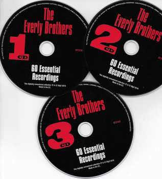 3CD Everly Brothers: 60 Essential Recordings 90892