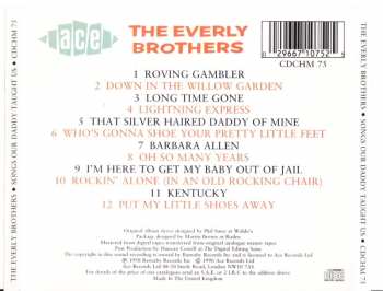 CD Everly Brothers: Songs Our Daddy Taught Us 195768