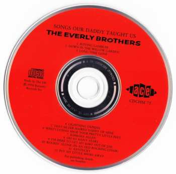 CD Everly Brothers: Songs Our Daddy Taught Us 195768