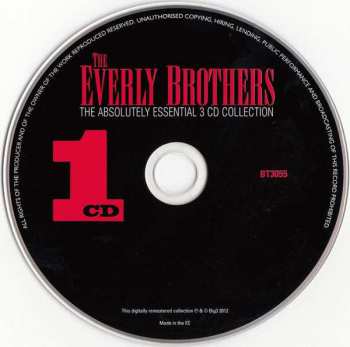 3CD Everly Brothers: The Absolutely Essential 3 CD Collection 180745