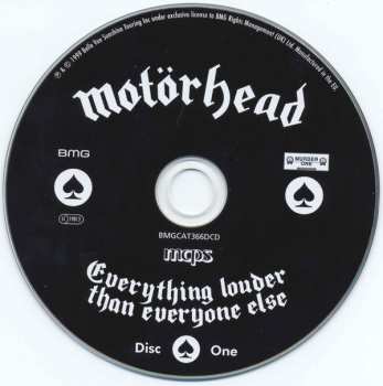 2CD Motörhead: Everything Louder Than Everyone Else 11794