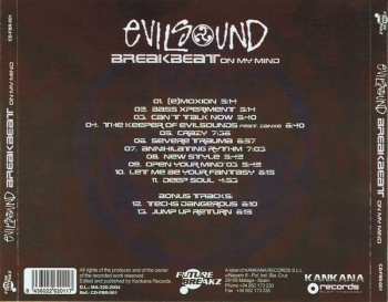 CD EvilSound: Breakbeat On My Mind 451188