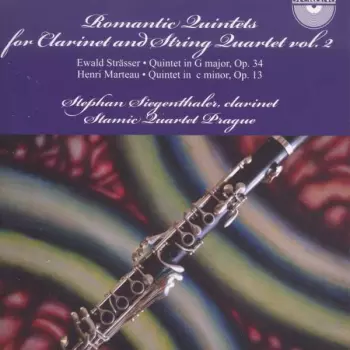 Romantic Quintets For Clarinet And String Quartet Vol 2