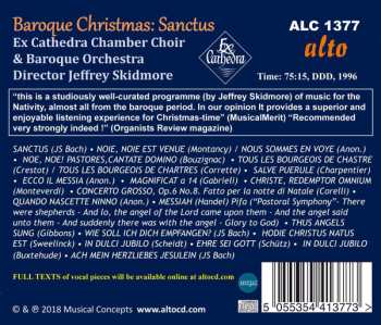CD Ex Cathedra Chamber Choir: Christmas Baroque Sanctus: Music For The Nativity 509583