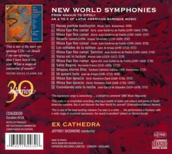 CD Ex Cathedra: New World Symphonies - Baroque Music From Latin America 120143