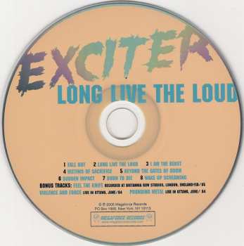 CD Exciter: Long Live The Loud 380075
