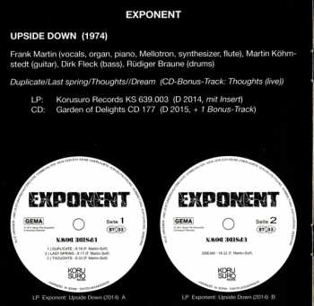 CD Exponent: Upside Down 191785