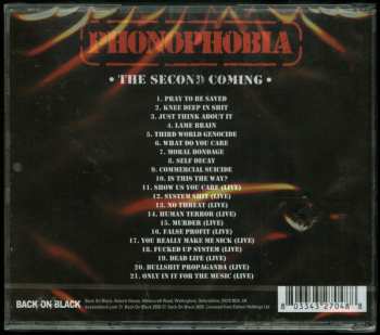 CD Extreme Noise Terror: Phonophobia (The Second Coming) DIGI 27863