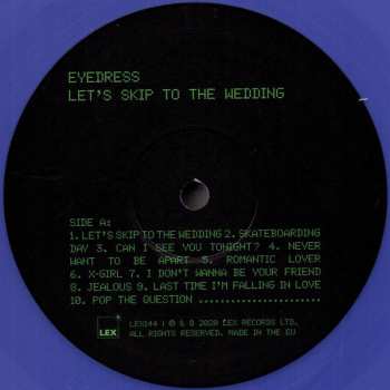LP Eyedress: Let’s Skip To The Wedding 63247