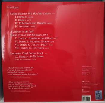 LP Ezio Bosso: The Four Letters String Quartet N°4 NUM | CLR 490467