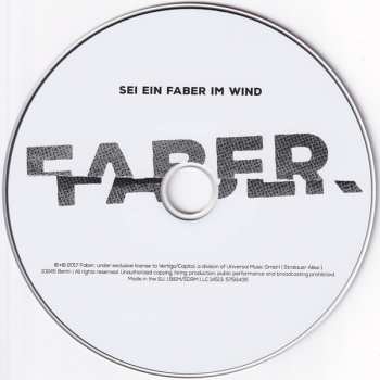 CD Faber: Sei Ein Faber Im Wind 123210