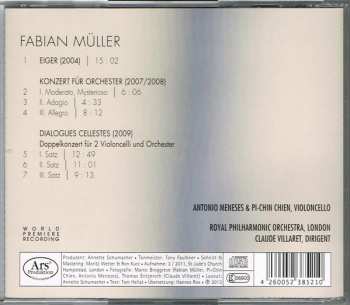 CD Fabian Müller: Konzert Für Orchester / Eiger / Dialogues Cellestes 513983