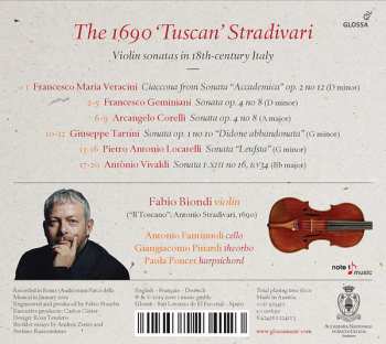 CD Fabio Biondi: The 1690 'Tuscan' Stradivari (Violin Sonatas In 18th-Century Italy) 307978