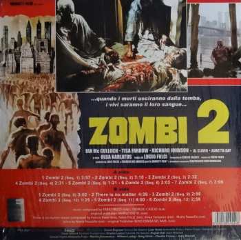 LP Fabio Frizzi: Zombie Flesh Eaters - Original Motion Picture Soundtrack CLR 445223