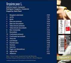 CD Fabrizio Cassol: Requiem Pour L. 323509