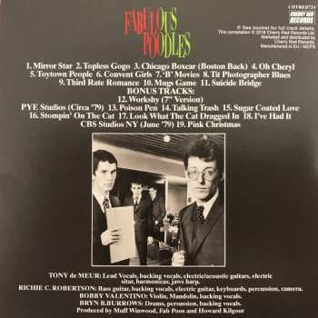 3CD Fabulous Poodles: Mirror Stars - The Complete Pye Recordings 1976 - 1980 231084