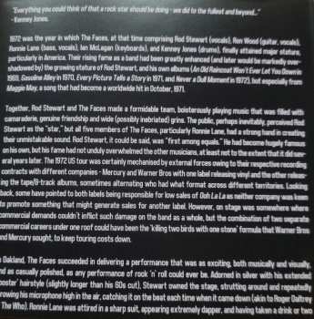 CD Faces: Live In Oakland 1972