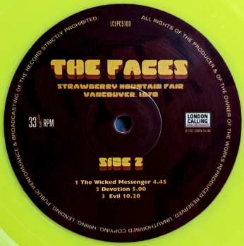 LP Faces: Strawberry Mountain Fair Vancouver, 1970 NUM | LTD | CLR 449333
