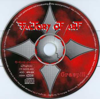 CD Factory Of Art: Grasp !!! 291457