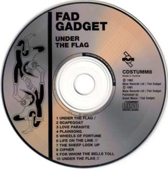 CD Fad Gadget: Under The Flag 448146